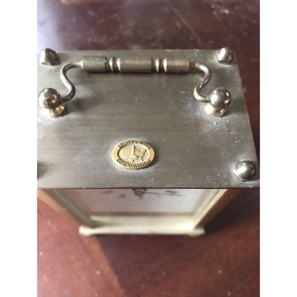 Belden and Blake Carriage Clock German Made Quartz Oilfield See Pic Description - Picture 2 of 6